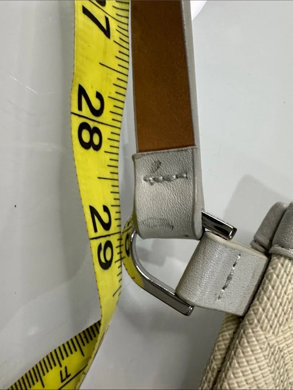 Michael Kors Cream Beige MK Monogram belt bag. NWOT